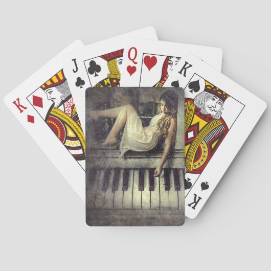Piano Pokerkaarten (Achterkant)
