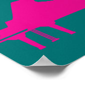 Piano Pop Art Poster (Hoek)