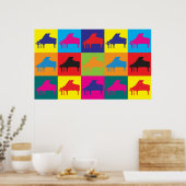 Piano Pop Art Poster (Keuken)