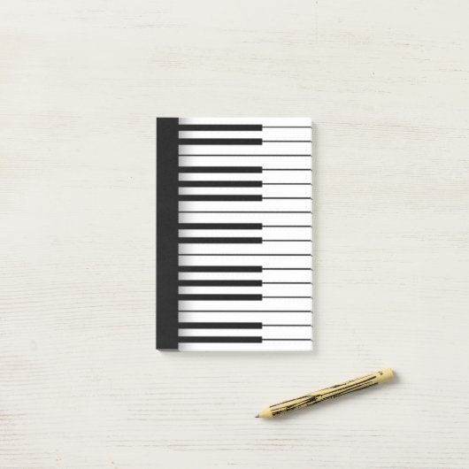 Piano Post-it® Notes (Op bureau)