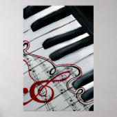 Piano Poster (Voorkant)