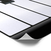 Piano Poster (Hoek)