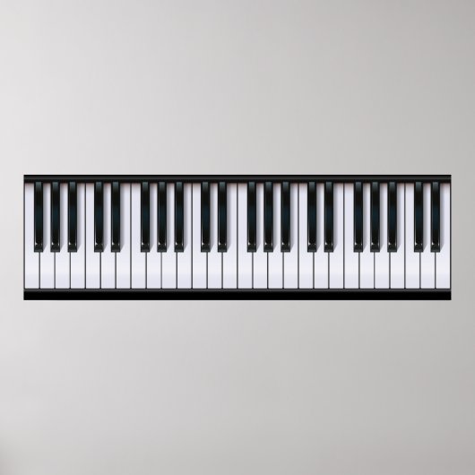 Piano Poster (Voorkant)