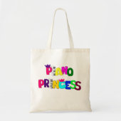 Piano Princess Tote Bag (Voorkant)
