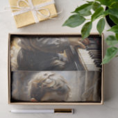 Piano Prodigy  Charm Decoupage Tissuepapier (Geschenk)