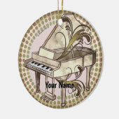 Piano Ritme Keramisch Ornament (Links)