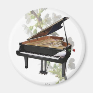 Piano-Romantic Music- Magnet
