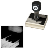  piano rubberstempel (Gestempeld)