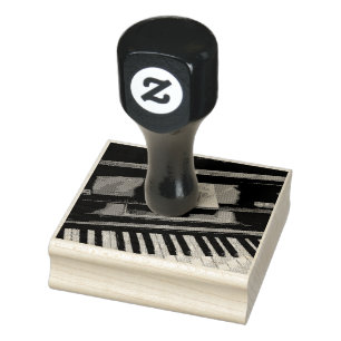  piano rubberstempel