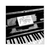  piano rubberstempel (Afrduk)