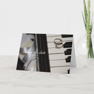 Piano - Sla de datumkaart op Aankondiging