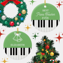 Piano Sleutel Beste Piano Leraar Ever Kerstmis Gro