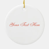 Piano Sleutel Vlinder Zwart, Rood & Blauw Schilder Keramisch Ornament (Achterkant)