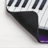 PIANO SLEUTELS MUZIEK LIEFHEBBER Mousepad Muismat (Hoek)