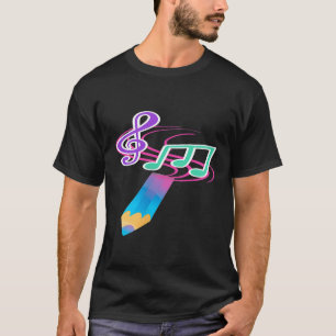 Piano Spelen Muziek Pianist Toetsenbord Composer C T-shirt
