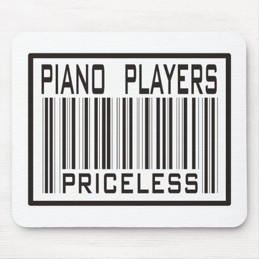Piano-spelers zonder grenzen muismat (Voorkant)