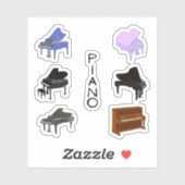 Piano Stickers (Vel)