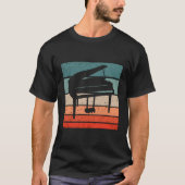 Piano Stijl T-shirt (Voorkant)