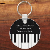 Piano Store Custom Business Sleutelhangers (Voorkant)