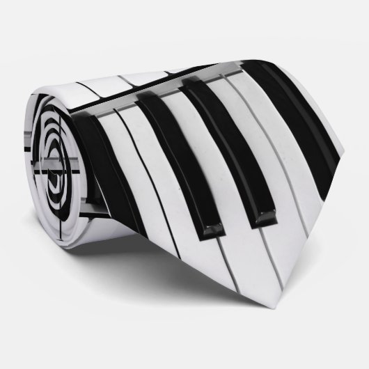 Piano Stropdas (Opgerold)