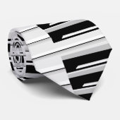 piano-stropdas stropdas (Opgerold)