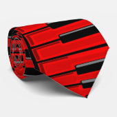 Piano-Stropdas Stropdas (Opgerold)