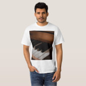 piano t-shirt (Voorkant volledig)