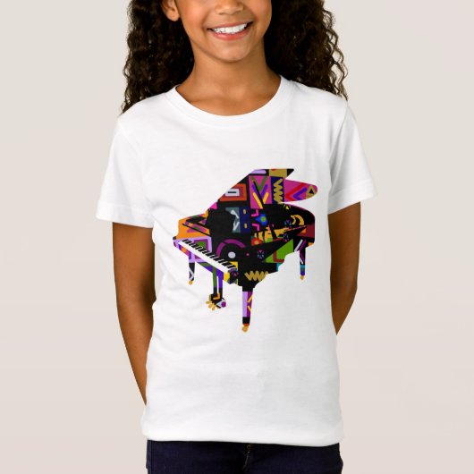 Piano T-shirt (Voorkant)