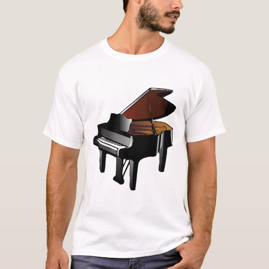 Piano T-shirt (Voorkant)