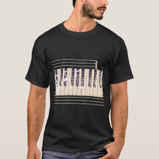piano t-shirt