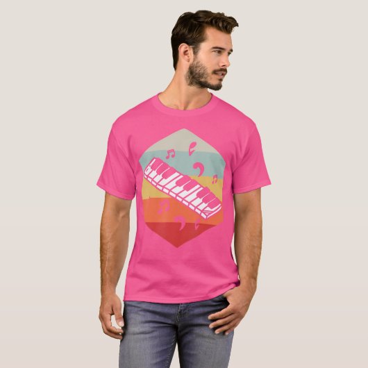 Piano T-shirt (Voorkant volledig)