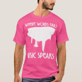 Piano T-shirt (Voorkant)