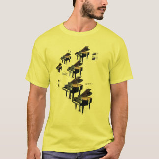 Piano-t-shirt T-shirt