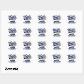 Piano Teacher Gift Ronde Sticker (Vel)