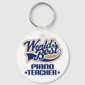Piano Teacher Gift Sleutelhanger (Voorkant)