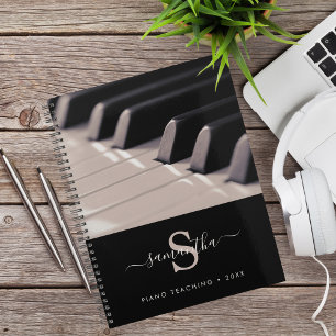 Piano Teacher Music Lessons 2026 Planner