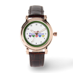 Piano Teacher Watch Horloge