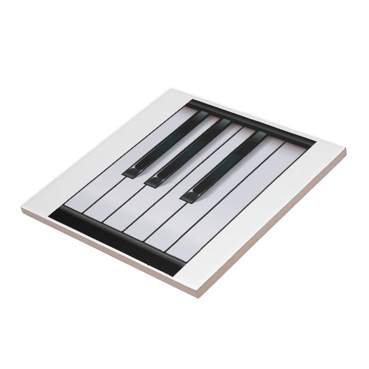 Piano Tegeltje (Zijkant)