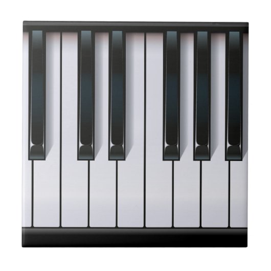 Piano Tegeltje (Voorkant)