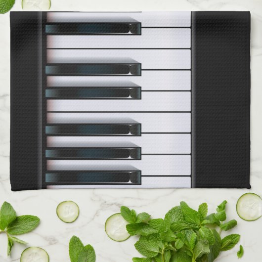 Piano Theedoek (Gevouwen)