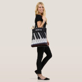 Piano Theme Gift Tote Bag (Op model)