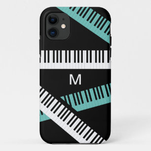 Piano Toetsen Muziekinstrument Modern Monogram Case-Mate iPhone Case