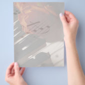 Piano Toetsen & Roos Flyer (Hand)