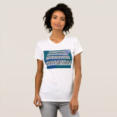 Piano Toetsen T-Shirt (Voorkant volledig)