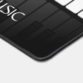 Piano Toetsenbord Design Desk Mat (Hoek)