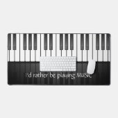 Piano Toetsenbord Design Desk Mat (Keyboard & Muis)