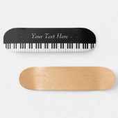 Piano-toetsenbord elegant, speciaal aangepast persoonlijk skateboard (Horizontaal)