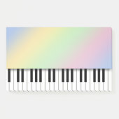 Piano-toetsenbord Fun Rainbow-muziek Post-it® Notes (Voorkant)