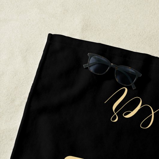 Piano Toetsenbord Gepersonaliseerde muzikant Strandlaken (In situ)