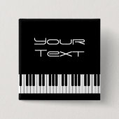 Piano-toetsenbord in achterste Button (Voorkant)